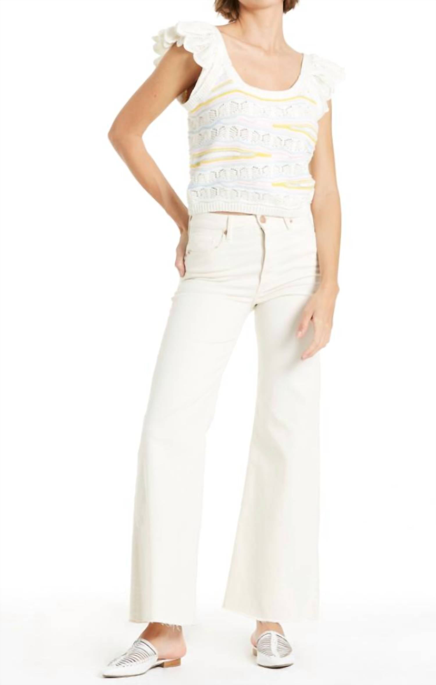 Another Love - Zoe Crochet Tank Sweater