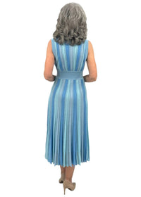 Maison Lurex - Women's Gala Lurex Wrap-over Dress