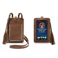 Save the Girls Women's Free Spirit Touch Screen Purses in coffee - women's accessory