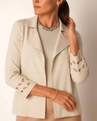J'Envie/Eli - Sylvan Folded Collar With Lapel Detailing Jacket