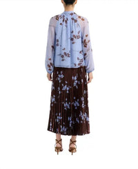 Cartolina Nantucket - Alma Upstate Floral Long Sleeve Blouse
