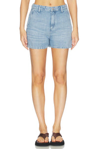 7 For All Mankind - Straight Leg Trouser Shorts