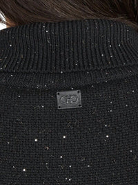 Salvatore Ferragamo - Tinted Sequined Turtleneck Sweater
