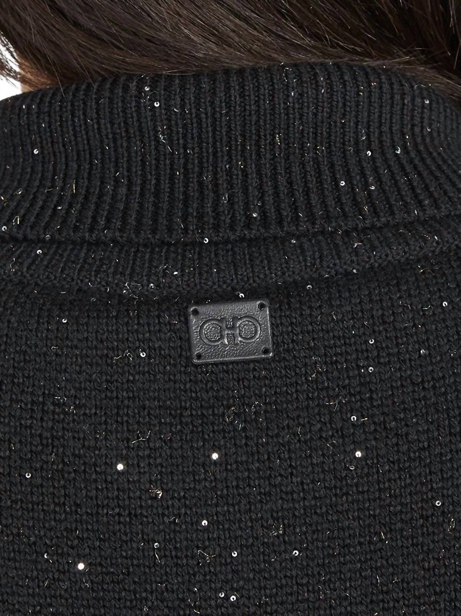 Salvatore Ferragamo - Tinted Sequined Turtleneck Sweater