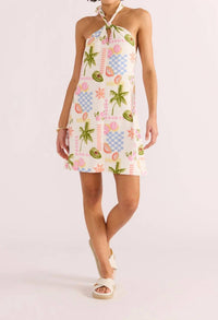Minkpink - Gracie Halter Neck Mini Dress