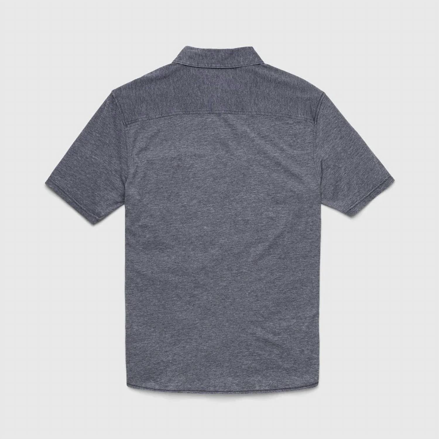Surfside Supply - Men's Tony Short Sleeve Burnout Knit Shirt