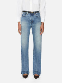 Frame - Vertical High Rise Straight Leg Jeans