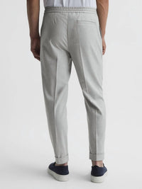 Reiss - Brighton Pleat Front Cuffed Trousers Slacks Pants