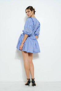 Ina Fashion - Tiered Cotton Mini Dress
