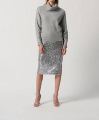 Joseph Ribkoff - Embellished Cowl Neck Sweater