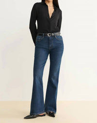 Warp + Weft - Nao Stretch Bootcut Pants