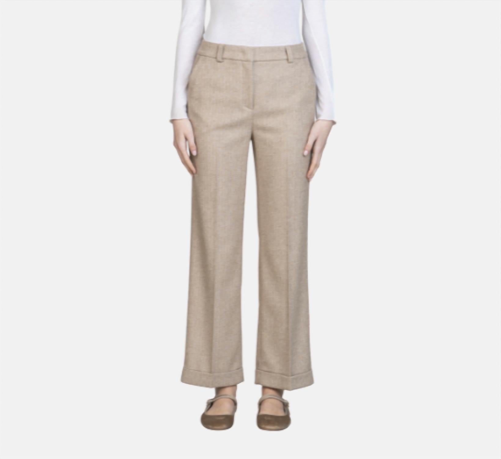 Via Masini - HERRINGBONE PANT