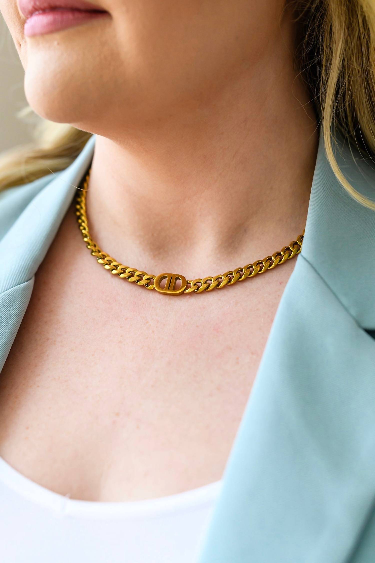 One Eleven North - Decadent Darling Link Chain Choker