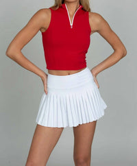 Gold Hinge - Pleated Tennis Skirt