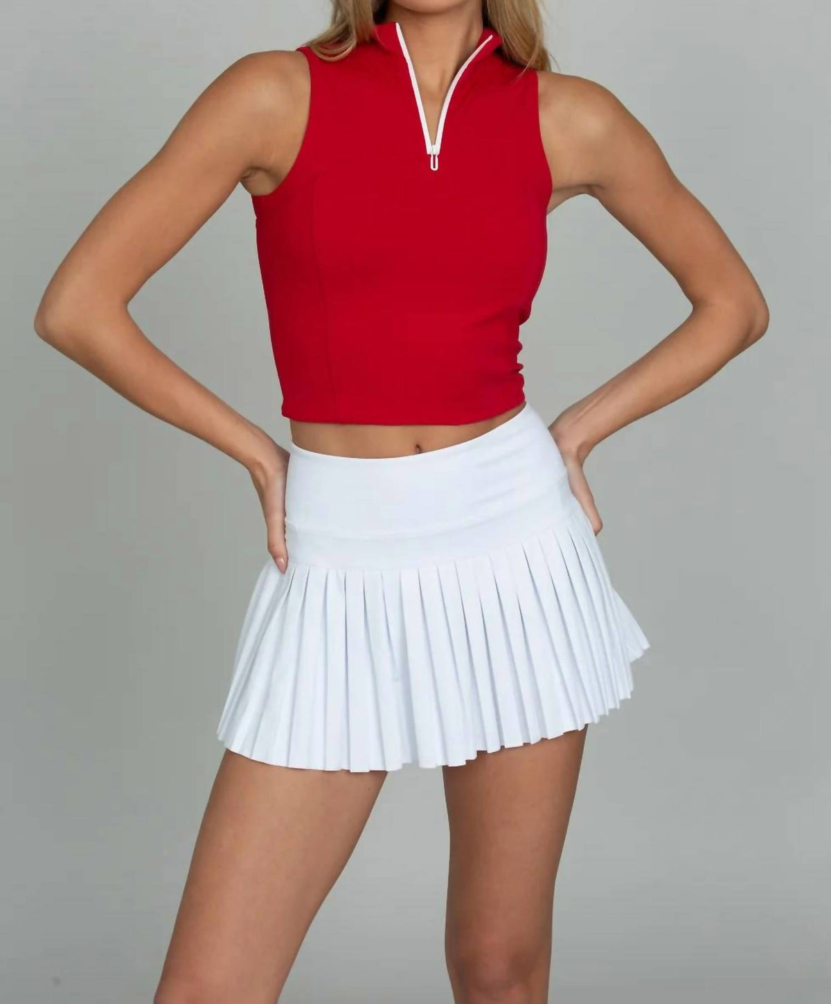 Gold Hinge - Pleated Tennis Skirt