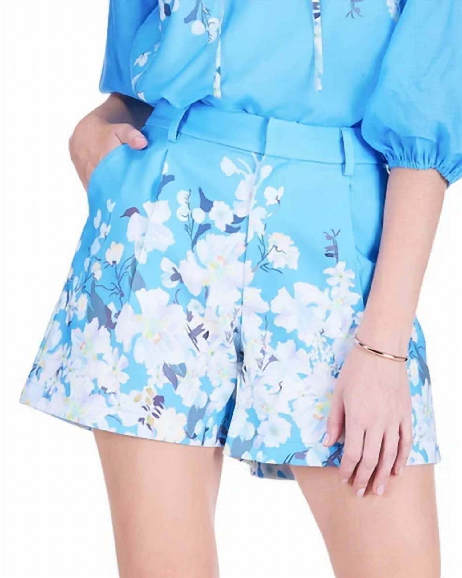 Jade Melody Tam - Fiora Mae Front Pleated Short