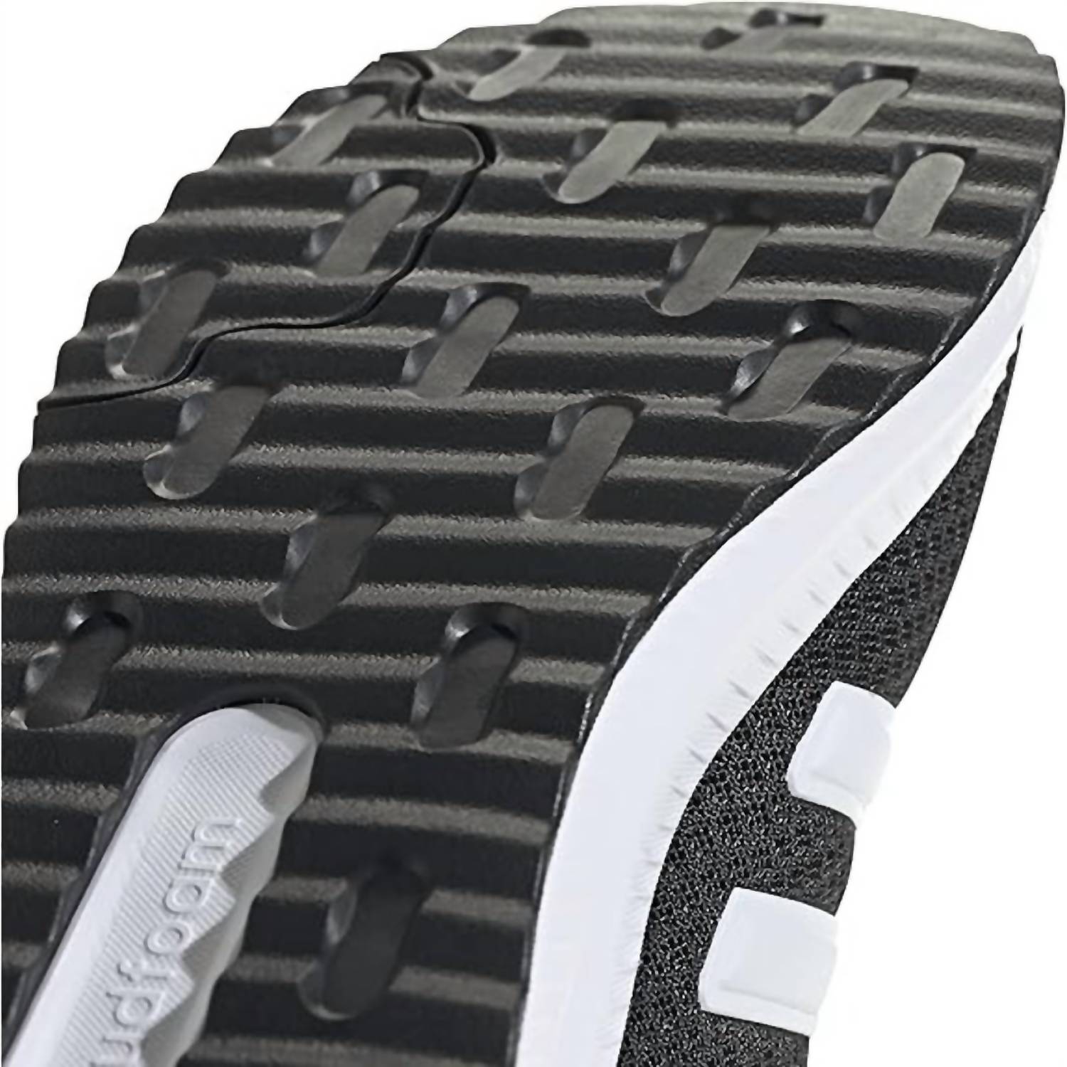 adidas Men's PLRPATH Lace Up Running Shoes in black and white - men's sneaker - view 5
