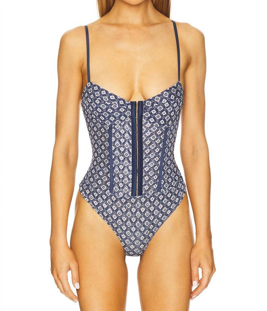Free People - Night Rhythm Printed Bodysuit
