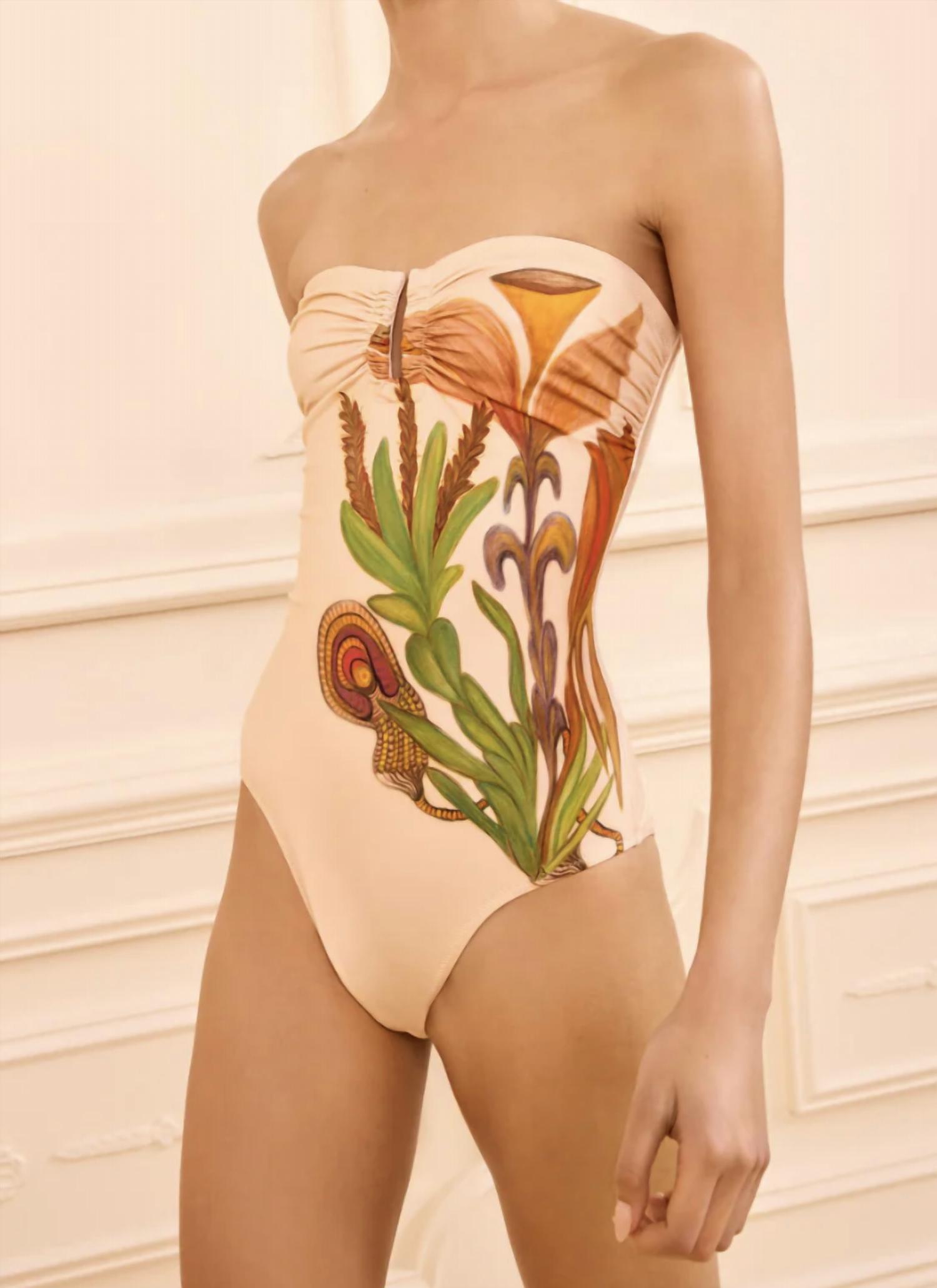 Ulla Johnson - Montery Strapless Maillot One-Piece
