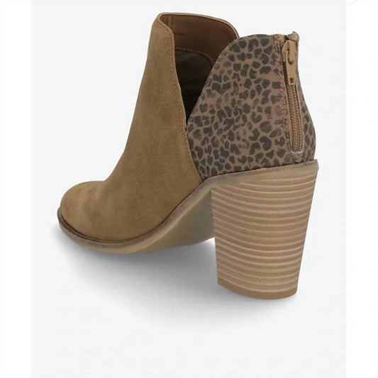 Dolce Vita - Women's Shai Mixed Material Suede Heeled Boots