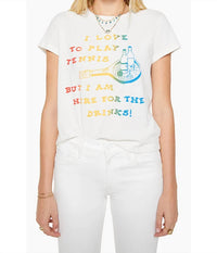 Mother - The Boxy Goodie Goodie - I Love To Play Tennis Top