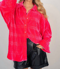 White Birch - Velvet Wrinkle Shirt