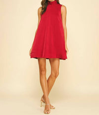 Pinch - Ellison Tie Back Tie Detail Mini Dress