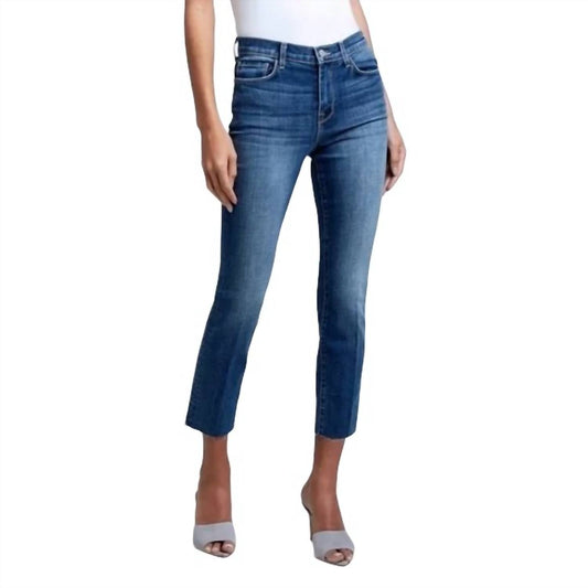 L'Agence - SADA HIGH RISE CROP SLIM JEANS