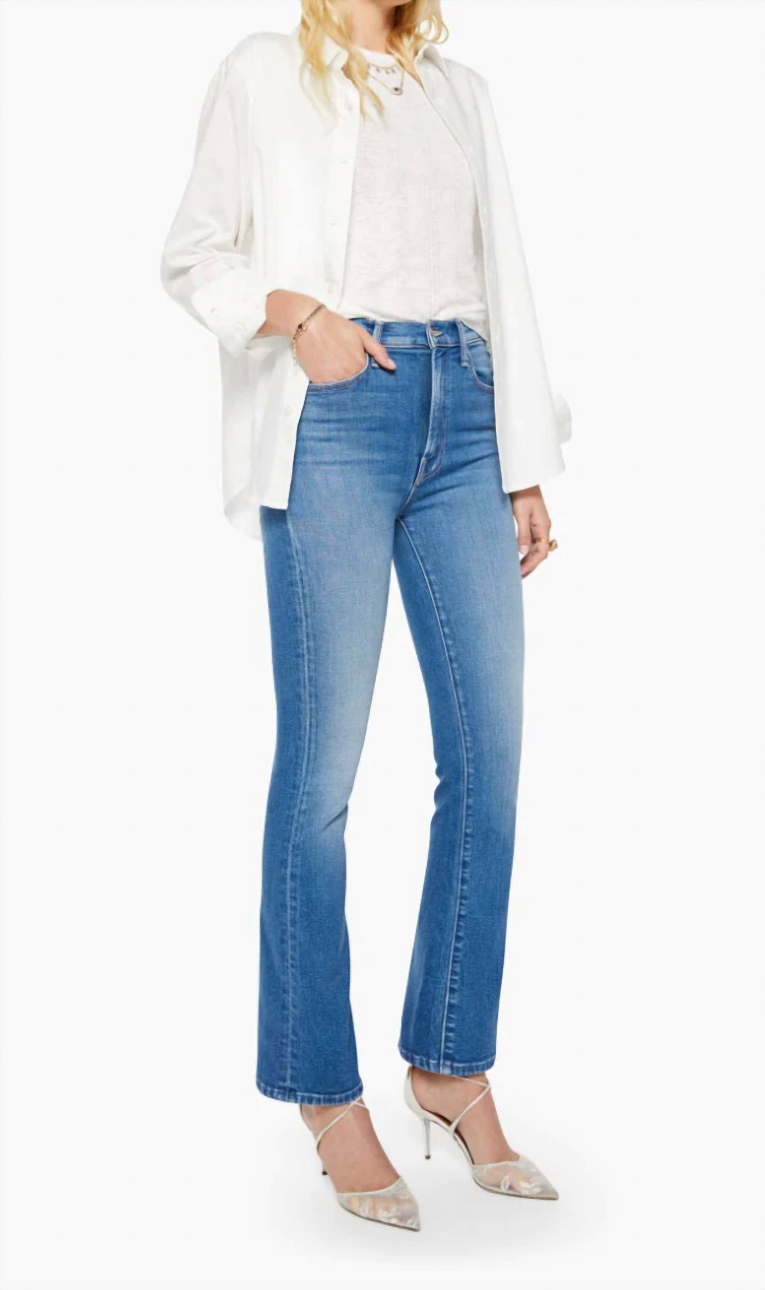 Mother - Hustler Skimp High-rise Flare Jeans
