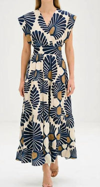 Sofia - Tahoe Tiered Midi Dress