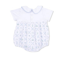 Angel Dear - Kids Golf Trellis Classic Box Pleat Bubble
