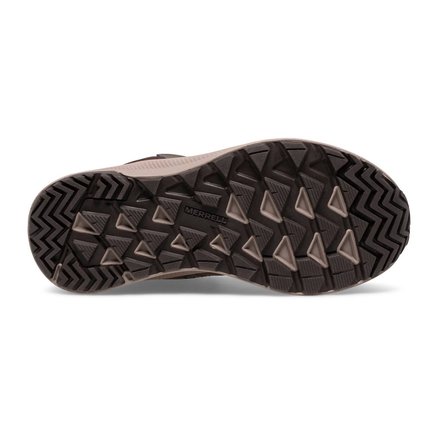 MERRELL Big Kid's Greylock Hiking Boots in brown - kids' boots - alternate view