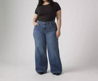 LEVI'S Mid Rise 318 Shaping Jeans - Plus Size in clever girl - women's jeans - detail view