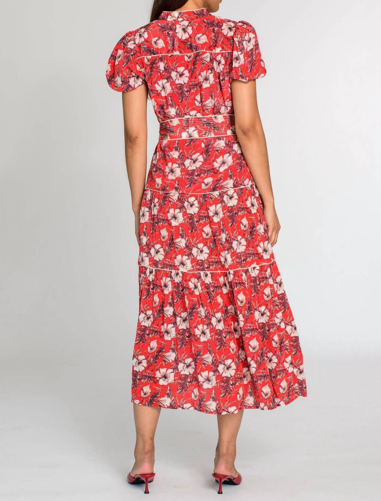 Elizabeth James The Label - Lila Tropicalia Dress