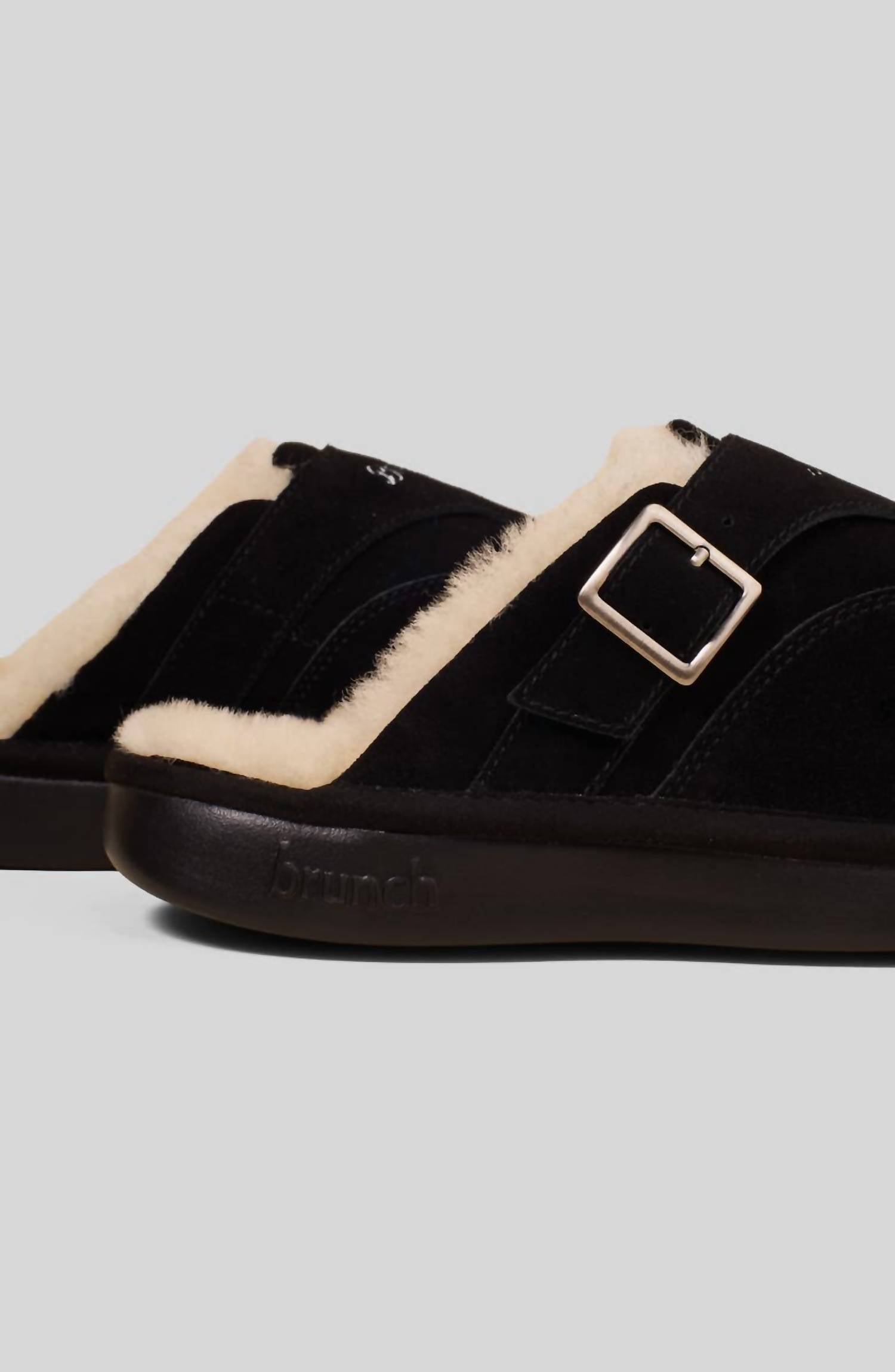 Brunch - Women's Armour Suede Shearling Slippers
