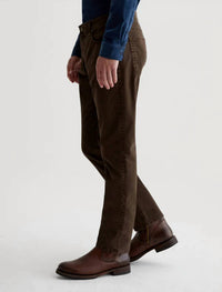AG Jeans Everett Sueded Slim Straight Jeans in sulfur deep woodland - men's jeans - view 4