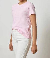 Lilla P - Short Sleeve Back Seam Crewneck Tee