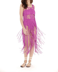 Nhall Resortwear - Women's Olivia Cover Up Macrame