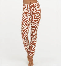Spanx - On The Go Zebra Print Pant