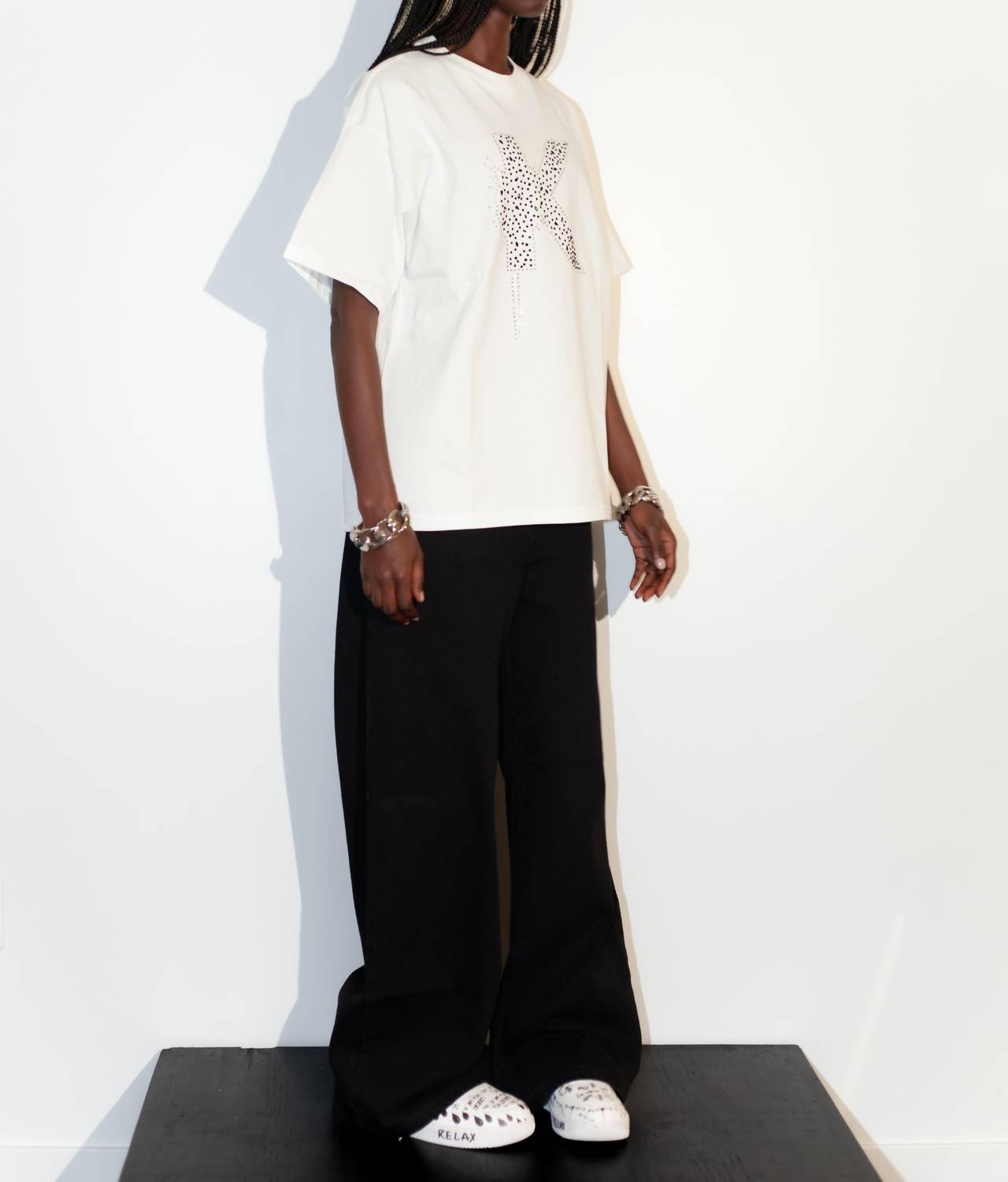 Knotwtr - Rhinestone Short Sleeve K-shirt
