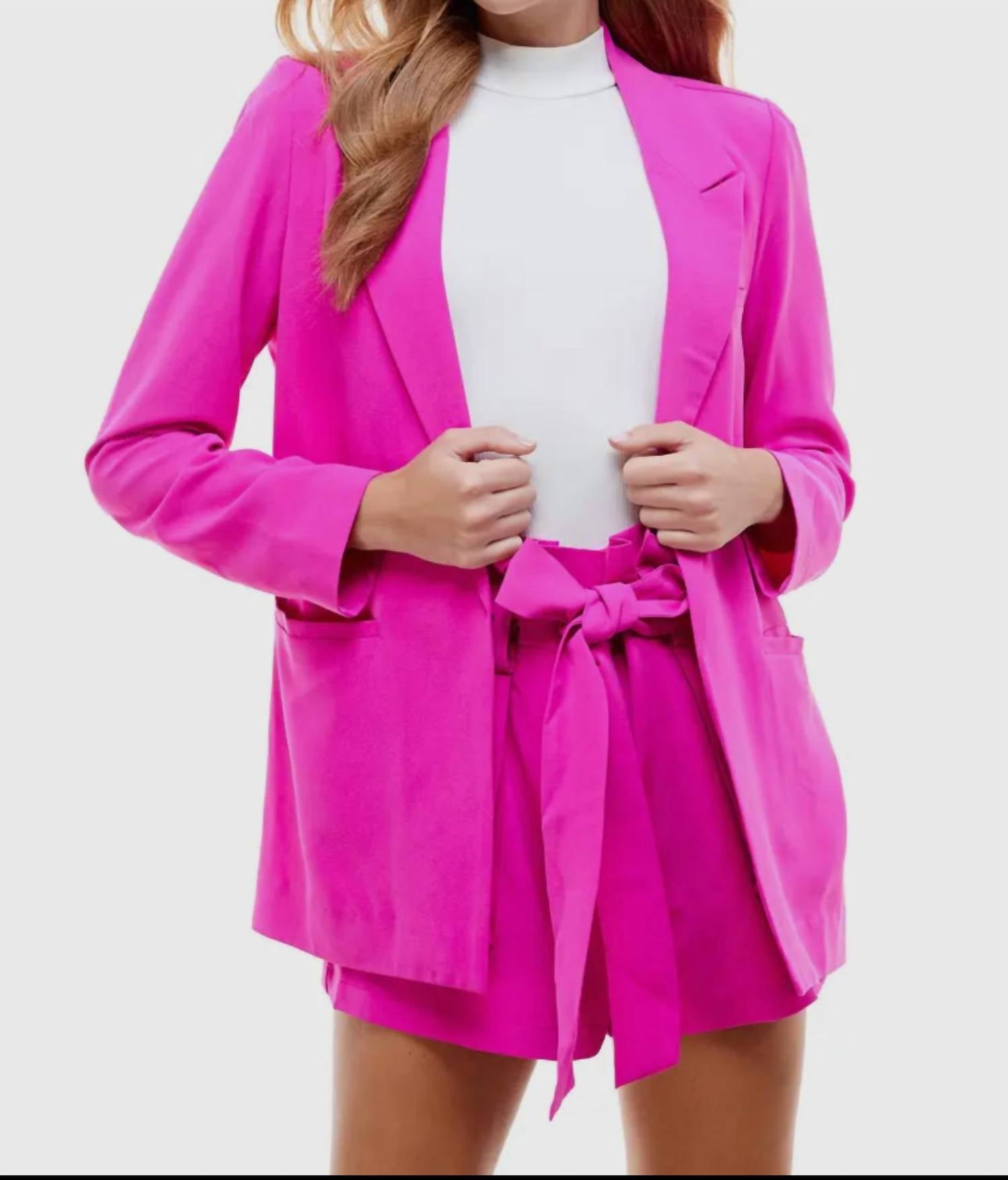 Tcec - Camila Woven Blazer