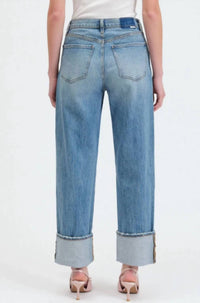 Daze - Eastside High Rise Loose Straight Jeans