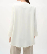 Joseph Ribkoff - Swing Jacket With Statement Button Style