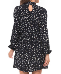 Beach Riot Sydney Dress in navy floral - women's dress - detail view