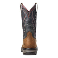 ARIAT Men's Venttek H20 Waterproof Workhog Xt Work Boot in brown steel - men's boots - view 4