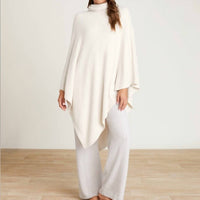 Barefoot Dreams - CozyChic Lite Turtleneck Asymmetric Poncho