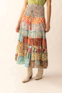 Myra - Cassandra Patchwork Skirt