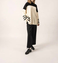 Saint James - Givre Mock-neck Wool Tunic Sweater