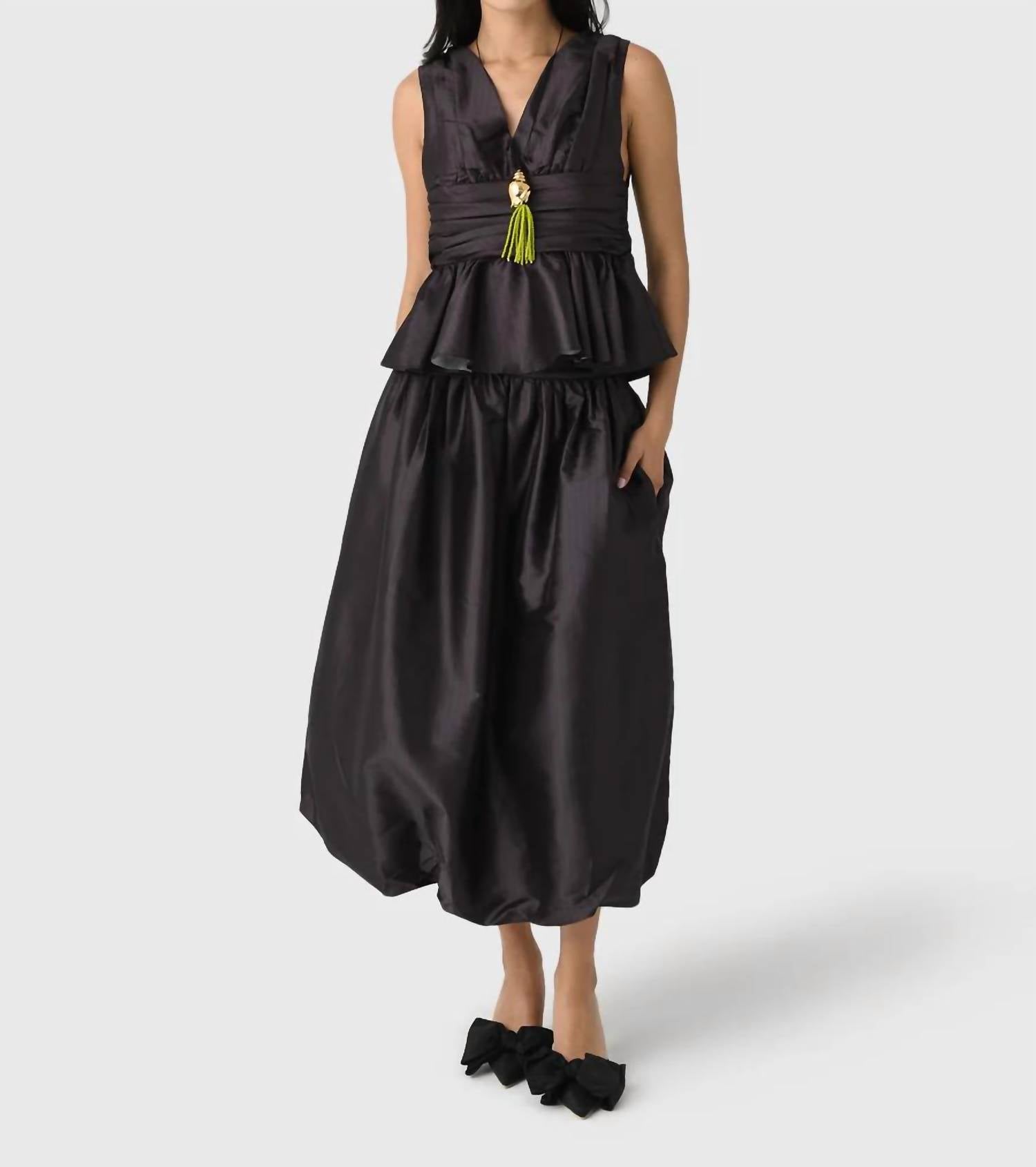 Never A Wallflower - Peplum Top