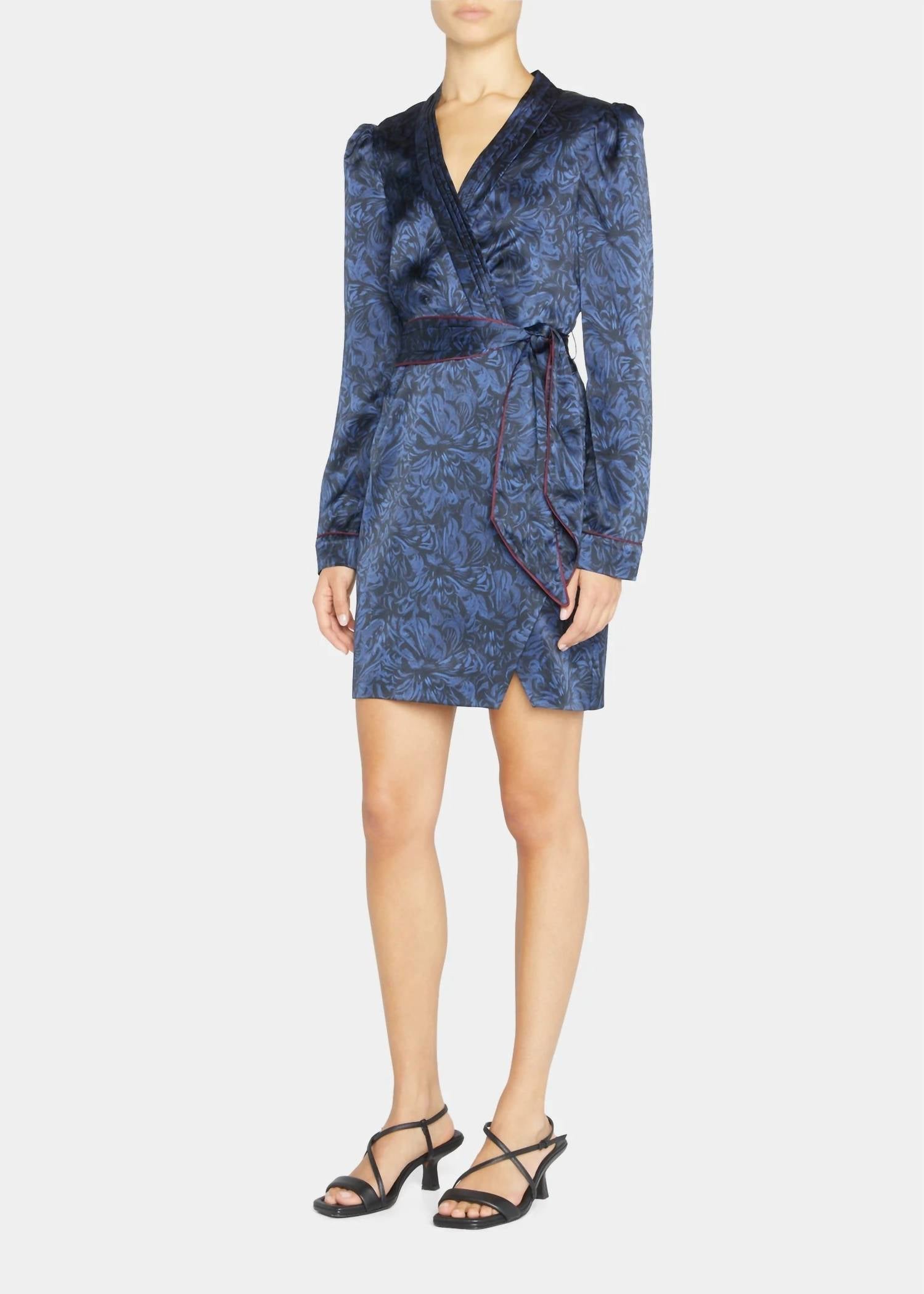 Saloni - Bibi Piped Dress